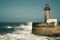 Lighthouse Farol da Senhora da Luz, Porto