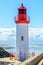 Lighthouse in fishing port La cotiniere, France