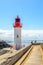 Lighthouse in fishing port La cotiniere, France