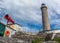 Lighthouse and Foghorn of Ardnamurchan Lighthouse