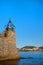 Lighthouse in French village Collioure