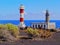 Lighthouse in Fuencaliente on La Palma