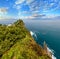 Lighthouse Getaria on Mount San Anton, Spain, Basque Country