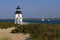 Lighthouse Guides Mariners on Nantucket Island