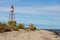 Lighthouse on Hecla Island