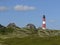 Lighthouse of Hoernum on the Island of Sylt