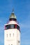 Lighthouse hotel in old town of Harlingen, Netherlands