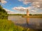 Lighthouse at the hunting lodge Moritzburg