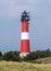 Lighthouse HÃ¶rnum on the island Sylt