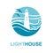 Lighthouse icon design