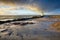 Lighthouse in Ijmuiden before sunset