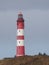 Lighthouse on the island amrum, german coast