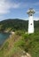 Lighthouse on the island of Koh Lanta in Thailand