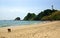 Lighthouse on the island of Koh Lanta in Thailand