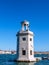 Lighthouse on the island San Giorgio Maggiore in Venice, Italy