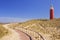 Lighthouse on the island of Texel in The Netherlands