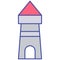 Lighthouse Isolated Vector icon which can easily modify or edit