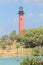 Lighthouse at Jupiter Inlet in Jupiter, Florida
