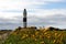 Lighthouse Kampen at the island of Sylt in Germany