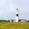 The lighthouse of Kampen on Sylt in May