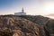 Lighthouse at La Pietra in Ile Rousse in Corsica