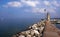 Lighthouse on Lake Garda, Desenzano, Italy