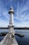 Lighthouse on Lake Geneva, Switzerland