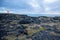 Lighthouse in lava field in beautiful nature in Snaefellsjokull National Park in Iceland, autumntime