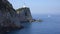Lighthouse Lefkada Greece, Tourist Landmark Seascape, Aerial View Ships, Boats, Mediterranean Sea Greek Island