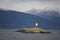 Lighthouse Les Eclaireurs on the Beagle Channel