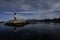 Lighthouse Les eclaireurs in Beagle Channel near Ushuaia