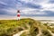 Lighthouse List Ost on the island Sylt