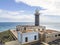 Lighthouse located on Punta Jandia, Fuertreventura, Spain