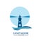 Lighthouse logo icon vector template