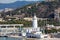 Lighthouse in Malaga Harbor