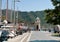 Lighthouse in Marmaris marina Turkey