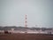 Lighthouse by the Monte Hermoso beach