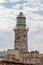 Lighthouse at Morro castle in Havana, Cub