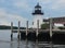 Lighthouse at Mystic Seaport