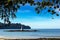 Lighthouse at Nang Thong Beach in Phang-nga Thailand