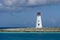 Lighthouse in Nassau harbor