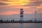 Lighthouse at Neusiedler See, Austria