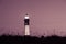 Lighthouse at the night, Tybee island