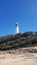 Lighthouse at Norah Head Sitting High on a Cliff