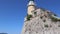 Lighthouse in Old Fortress in Corfu town, Greece