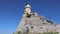 Lighthouse in Old Fortress in Corfu town, Greece