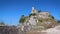 Lighthouse in Old Fortress in Corfu town, Greece