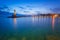 Lighthouse of the old Venetian port in Chania