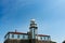 Lighthouse in Ons island in Galicia