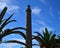 Lighthouse and palms, Maspalomas, Gran Canaria